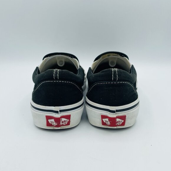 Vans Shoes Womens Size 7.5 Black Off The Wall Comfort Slip On Sneakers Skate - Picture 7 of 11